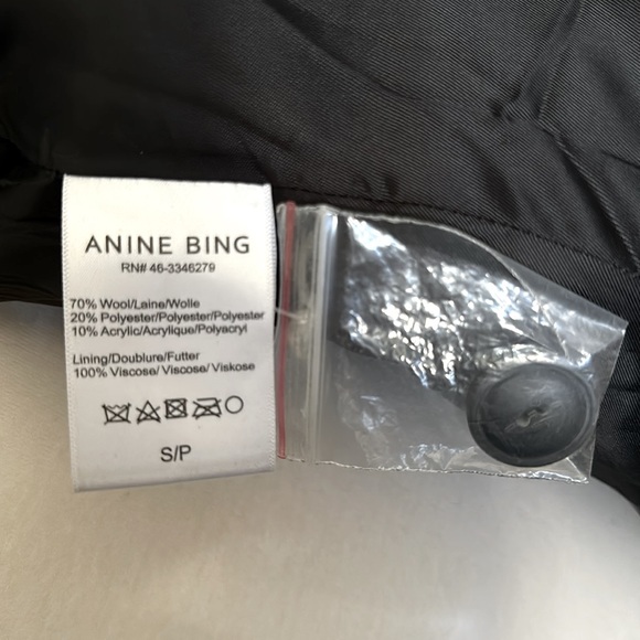 Anine Bing Maeve Buffalo Check Jacket - Picture 6 of 7